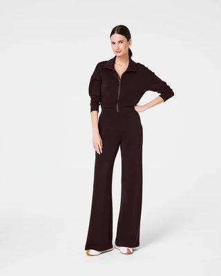 Air Essentials Long Jumpsuit - Truffle Brown
