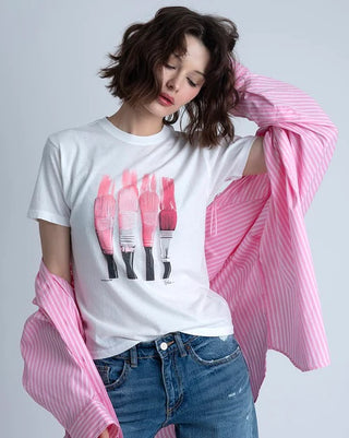 Brushwork Tee