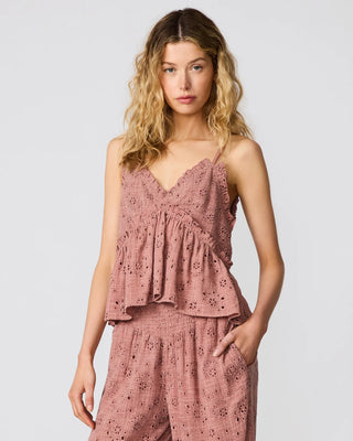 Bryna Top - Burnt Coral