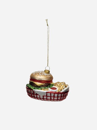 Burger Combo Basket Ornament