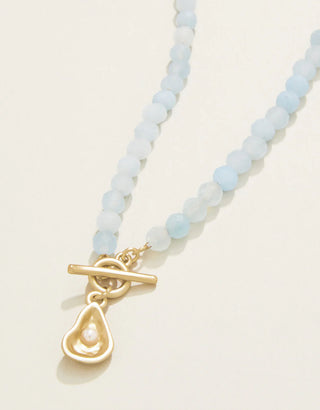 Calm Waters Necklace Aquamarine