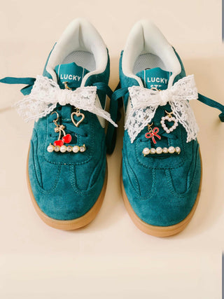 Cherry Twist Dazzle Shoe Charm Pack