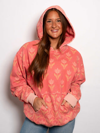 Coral Fleece Hoodie