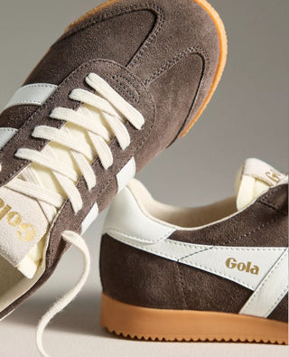 Elan Mocha & White Sneakers