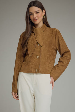 Evening Date Night Brown Jacket
