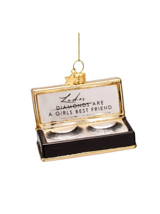 Fake Lashes Ornament