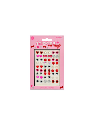 Jeweled Stick on Earrings