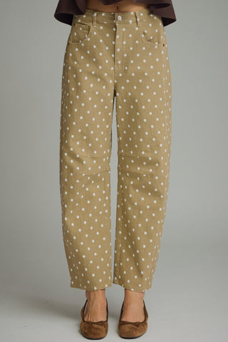 Love It Latte Polka Dot Pants