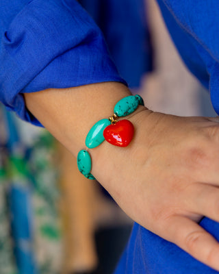 Dove Turquoise Oval Bracelet