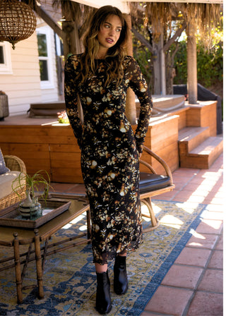 Moonlit Meadow Midi Dress