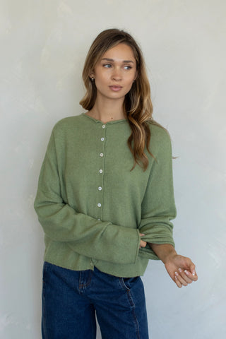 Piper Cardigan Sage