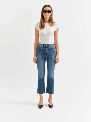 Shy Girl High Rise Crop Flare Influencer