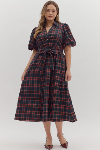 Tartan Plaid Dress