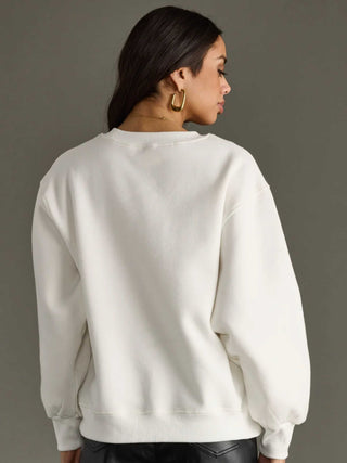 White Apres Sweatshirt